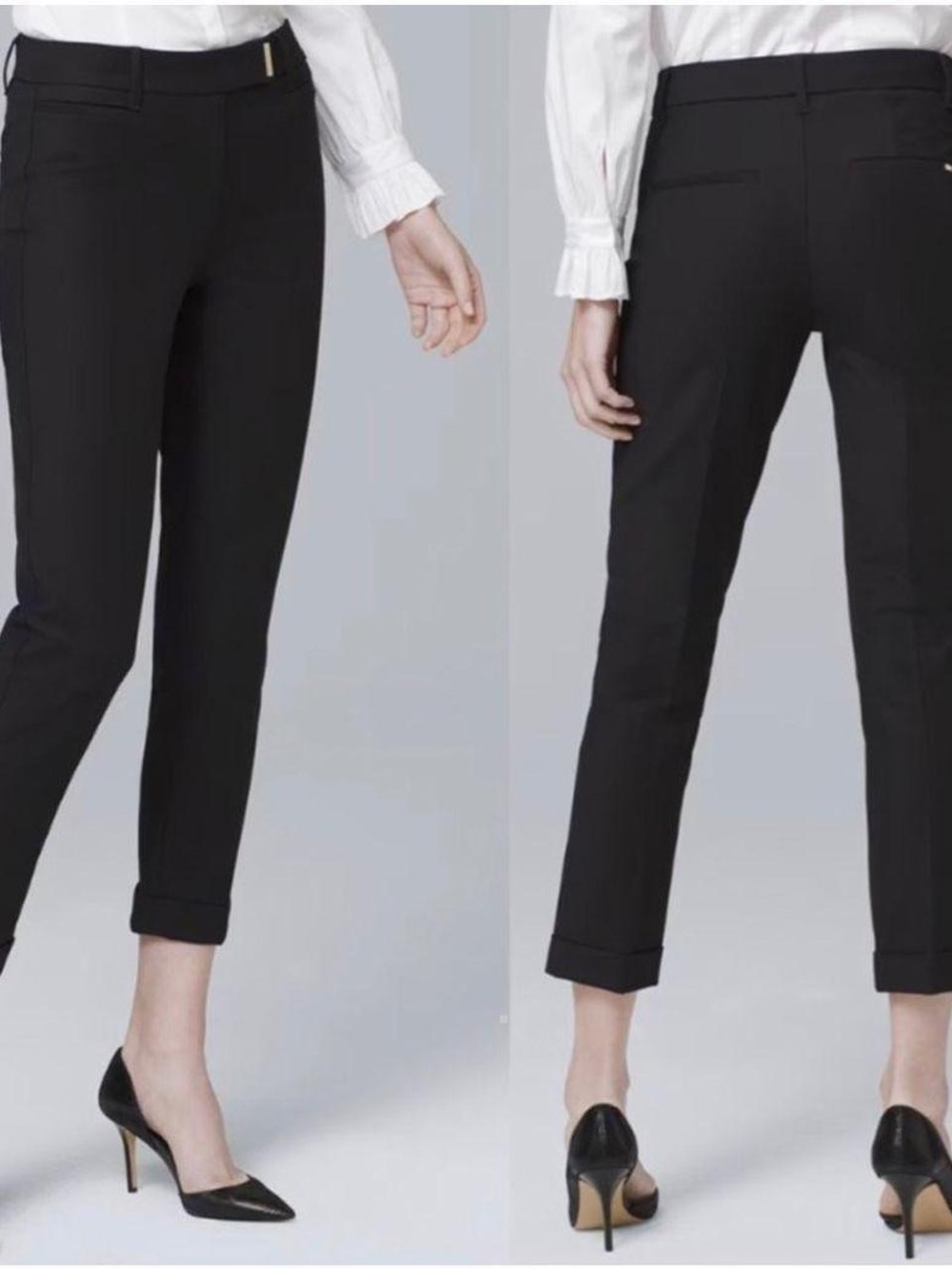 WHBM Curvy Slim Crop Pant 14